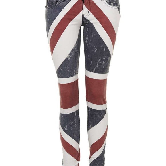 Religion Jeans - Union Jack Jeans size 28 - Picture 10 of 11